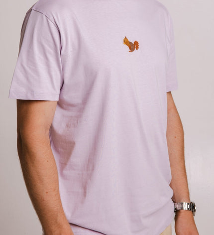 Squirrel T-shirt - Lilac
