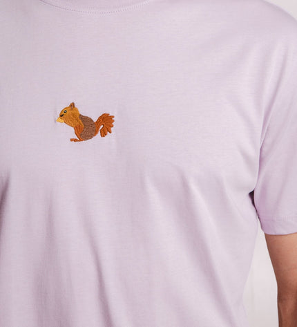 Squirrel T-shirt - Lilac