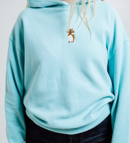 Squirrel Hoodie - Mint
